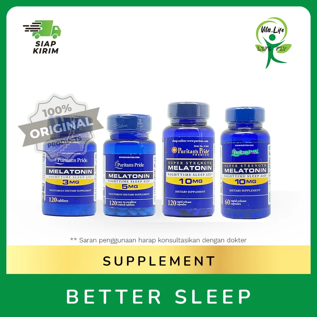 (ORI USA) Puritan’s Pride Melatonin