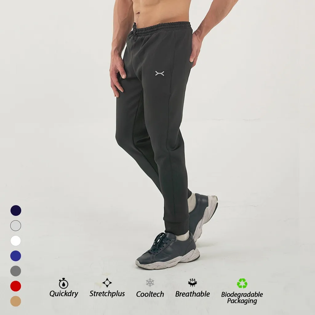 FLEXZONE Celana Jogger Hightrack series Celana Gym Lari Sepeda Running FCS-022