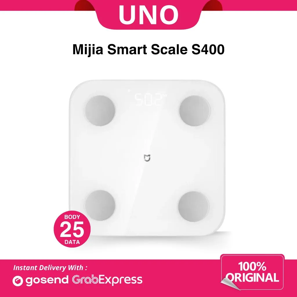 Mijia Smart Body Composition Scale S400 - Timbangan Badan 25 Data