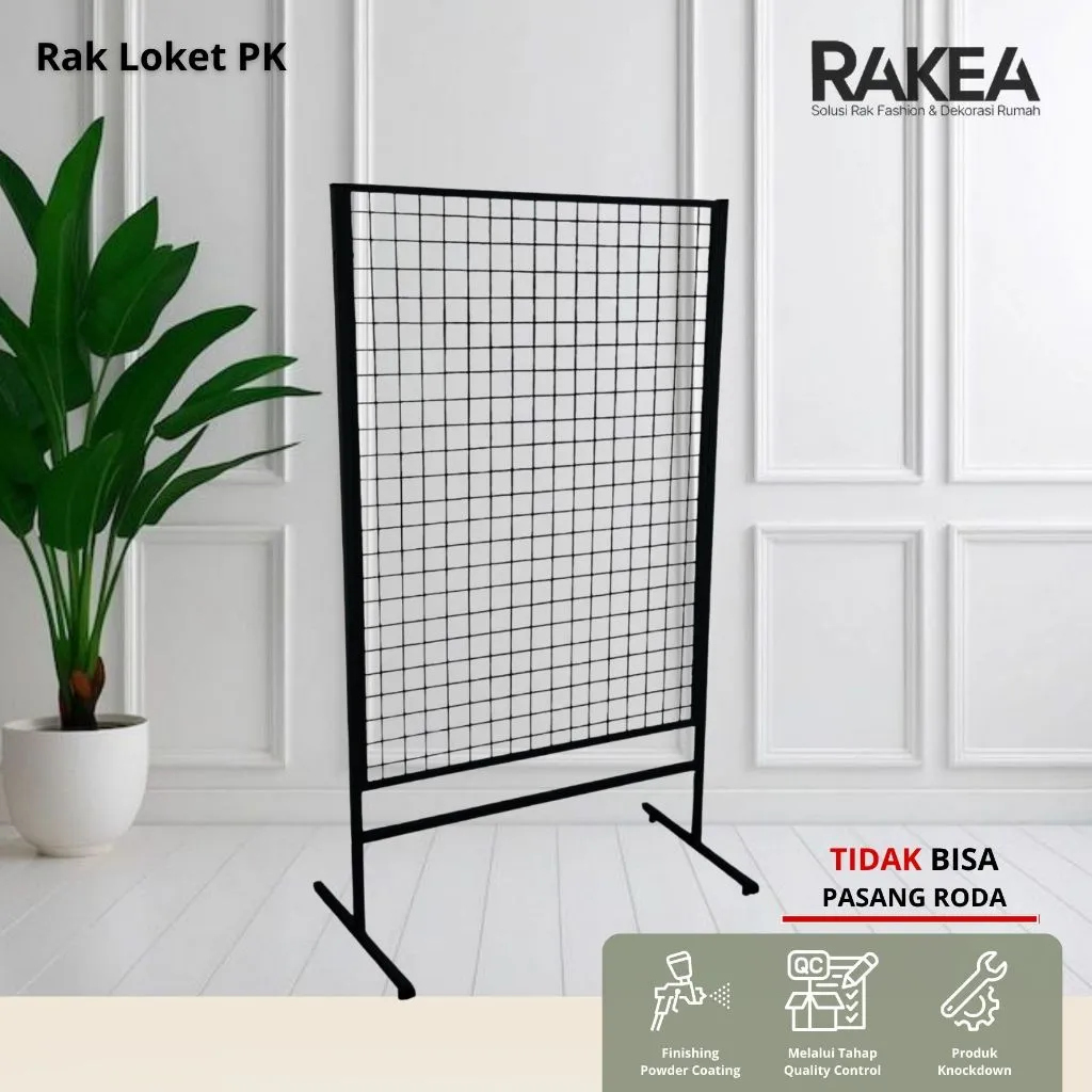 RAK LOKET PK - RAK AKSESORIS - RAM KAWAT BESAR - DISPLAY AKSESORIES / GELANG - RAM KNOCKDOWN - RAKEA