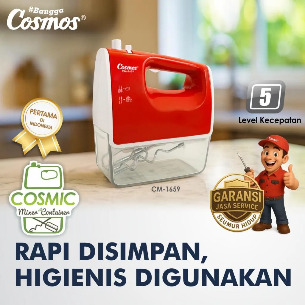 Cosmos Hand Mixer Cosmic CM-1659 /CM-1659 R