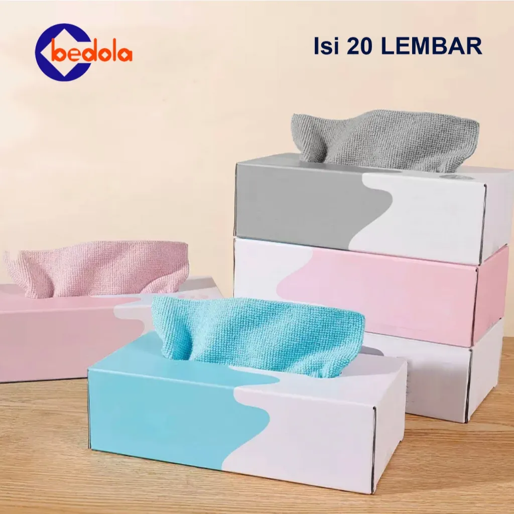 Kain lap dapur serbaguna lap piring meja tisue dapur mutifunsi bisa digunakan kembali tisu kain