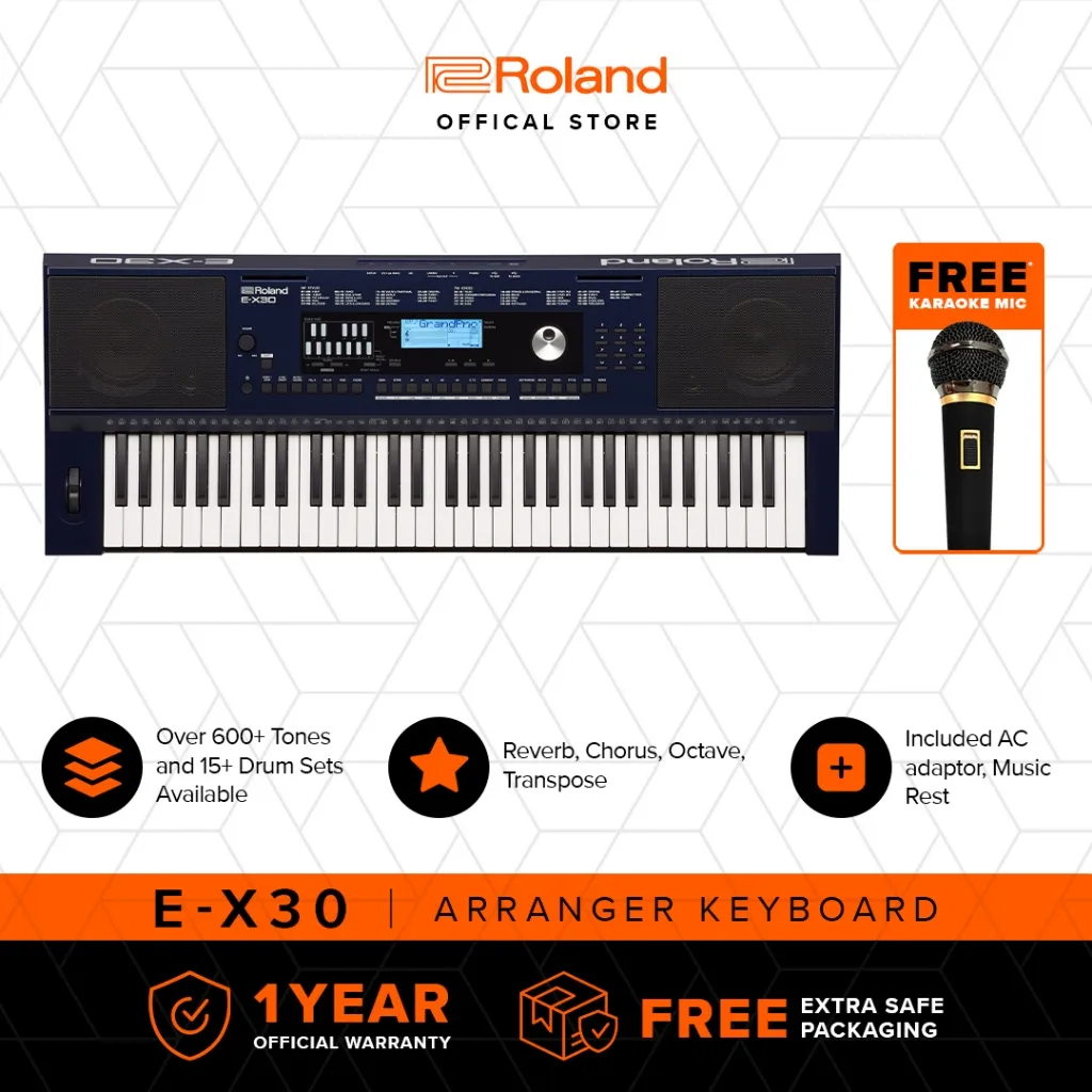 Roland E-X30 Arranger Keyboard