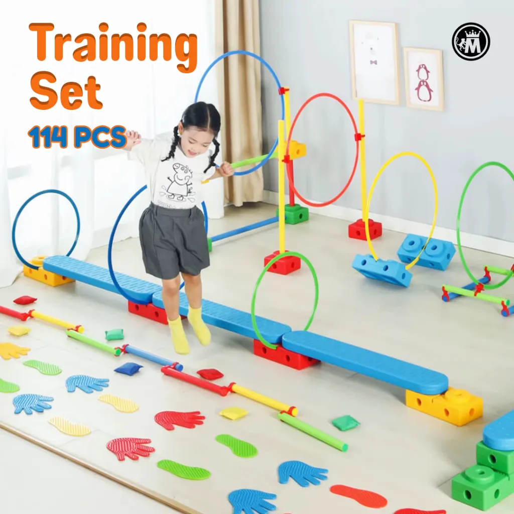 MMonkey Toys Mainan Papan Keseimbangan Anak Untuk Latihan Fisik dan Koordinasi Montessori