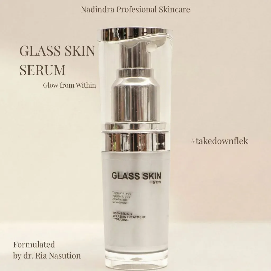 Glass Skin Serum Nadindra Melasma, Brightening & Hydrating - serum flek