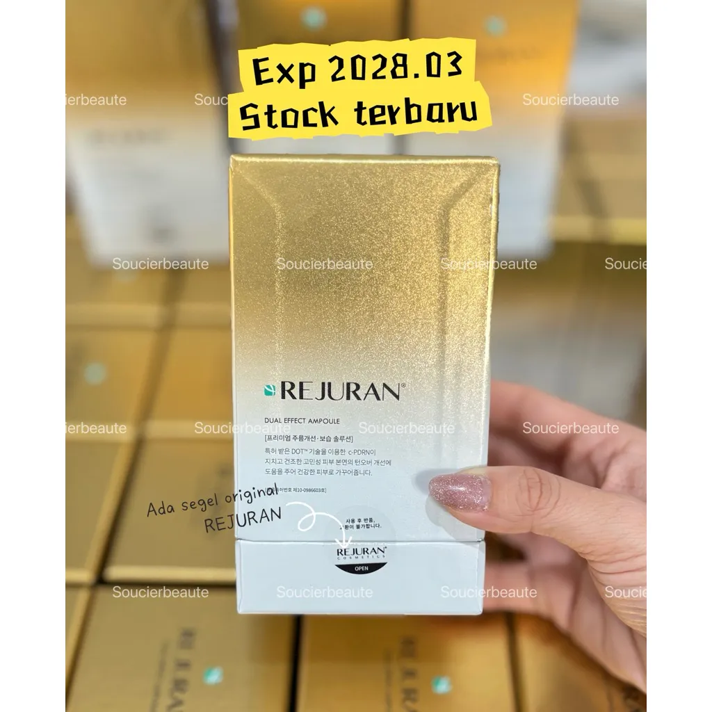 [READY ORI EXP 2028] REJURAN TurnOver Ampoule Dual Effect Dual PDRN 30ML