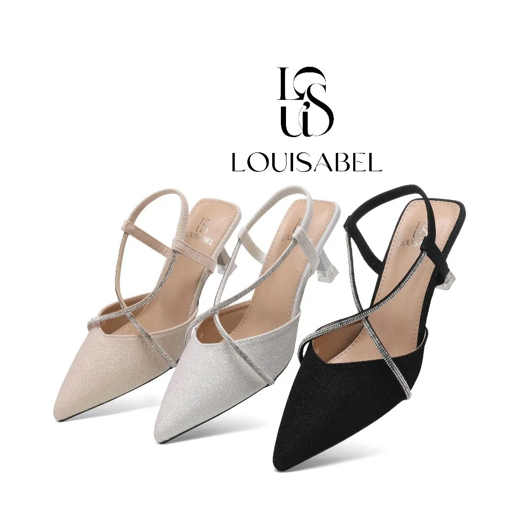 LOUISABEL Victoria High Heels Shoes Sepatu Wanita Hak Tinggi LSB-889-XES