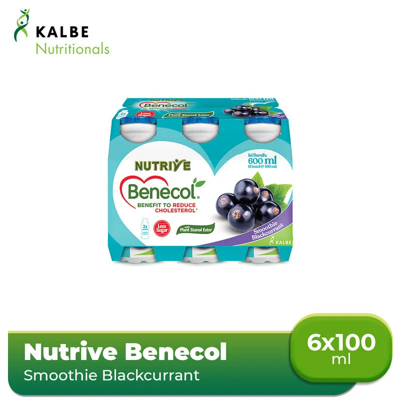 Nutrive Benecol Blackcurrant 6x100ml