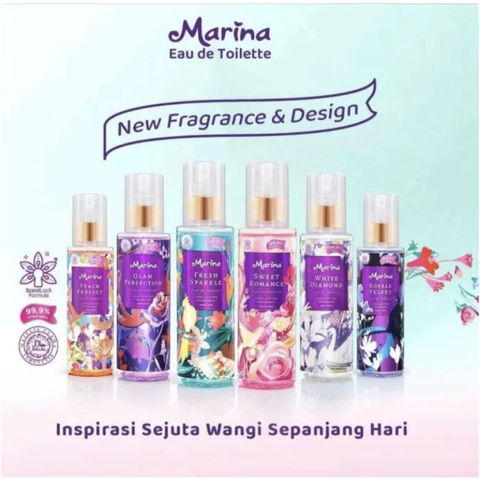 ☘️ CHAROZA ☘️ MARINA Parfum EDT | Marina Parfum | Marina Eau De Toilette Parfum 150 ML