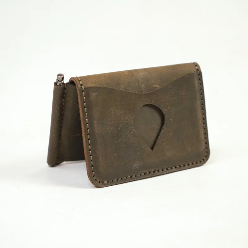 Coppo - Dompet Kartu Money Clip - Card Holder Leather Money Clip