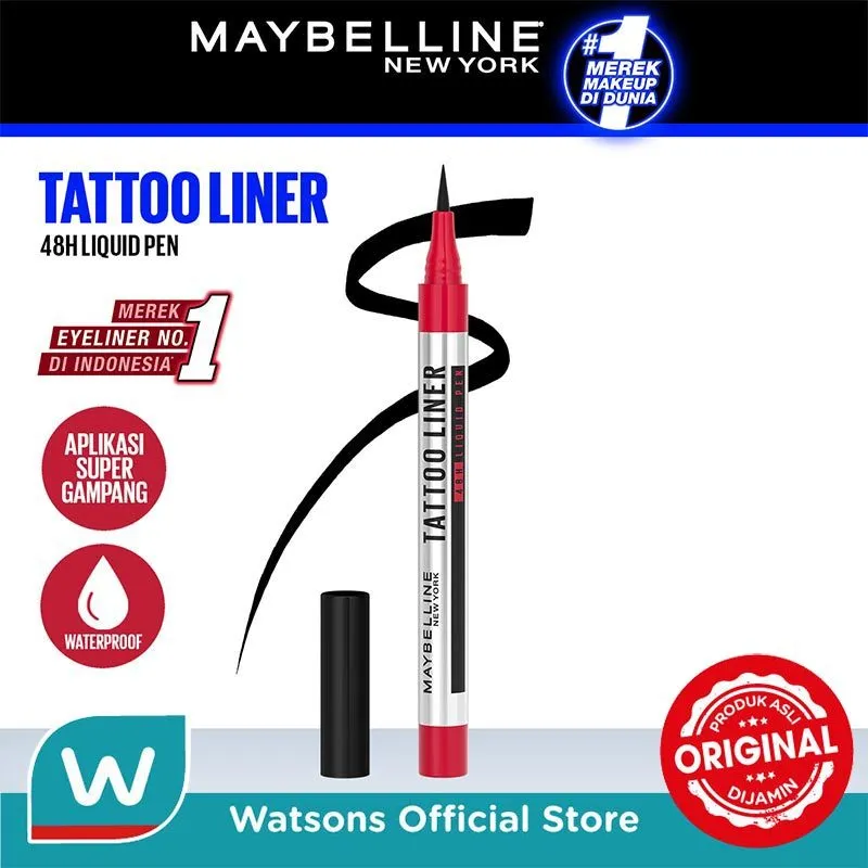 Maybelline Tattoo Eye Liner 48H Liquid Pen Black