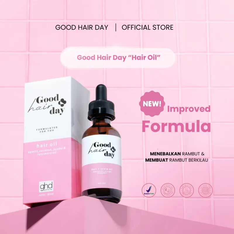 GOODHAIRDAY- Hair Oil For Hairgrowth | BPOM Approved