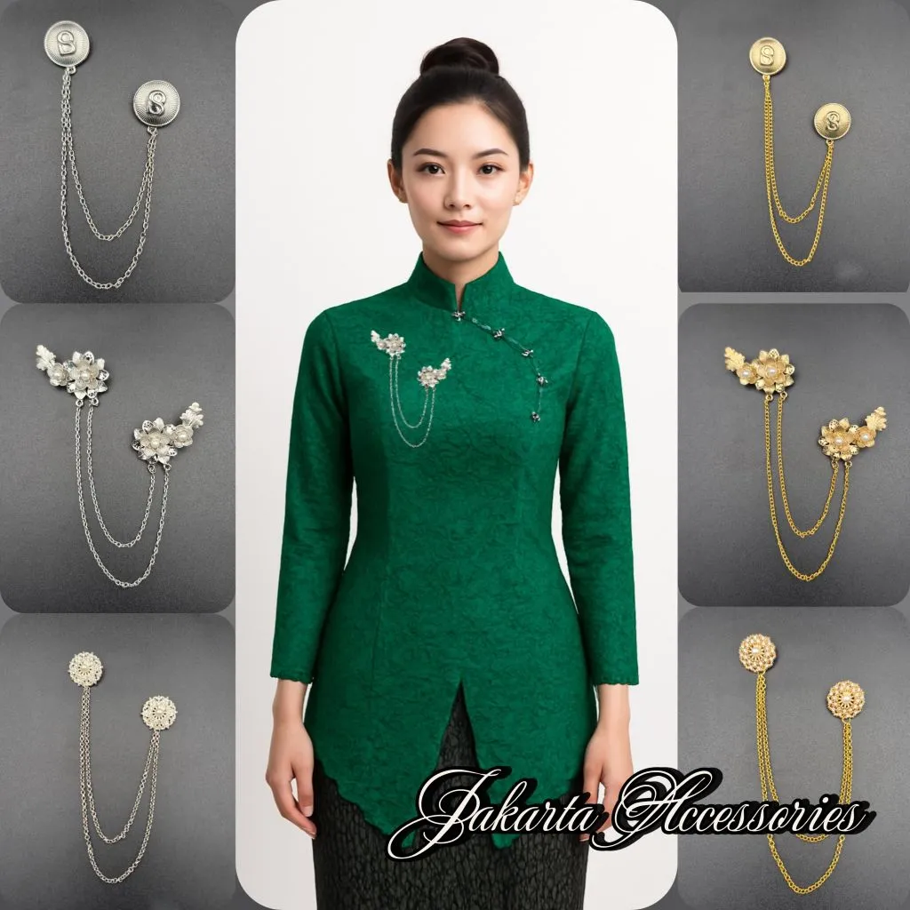 Bros kenari jurai | Bros kebaya rantai | Bros rantai bunga | Bros bali | Bros janggan | Bros kebaya janggan