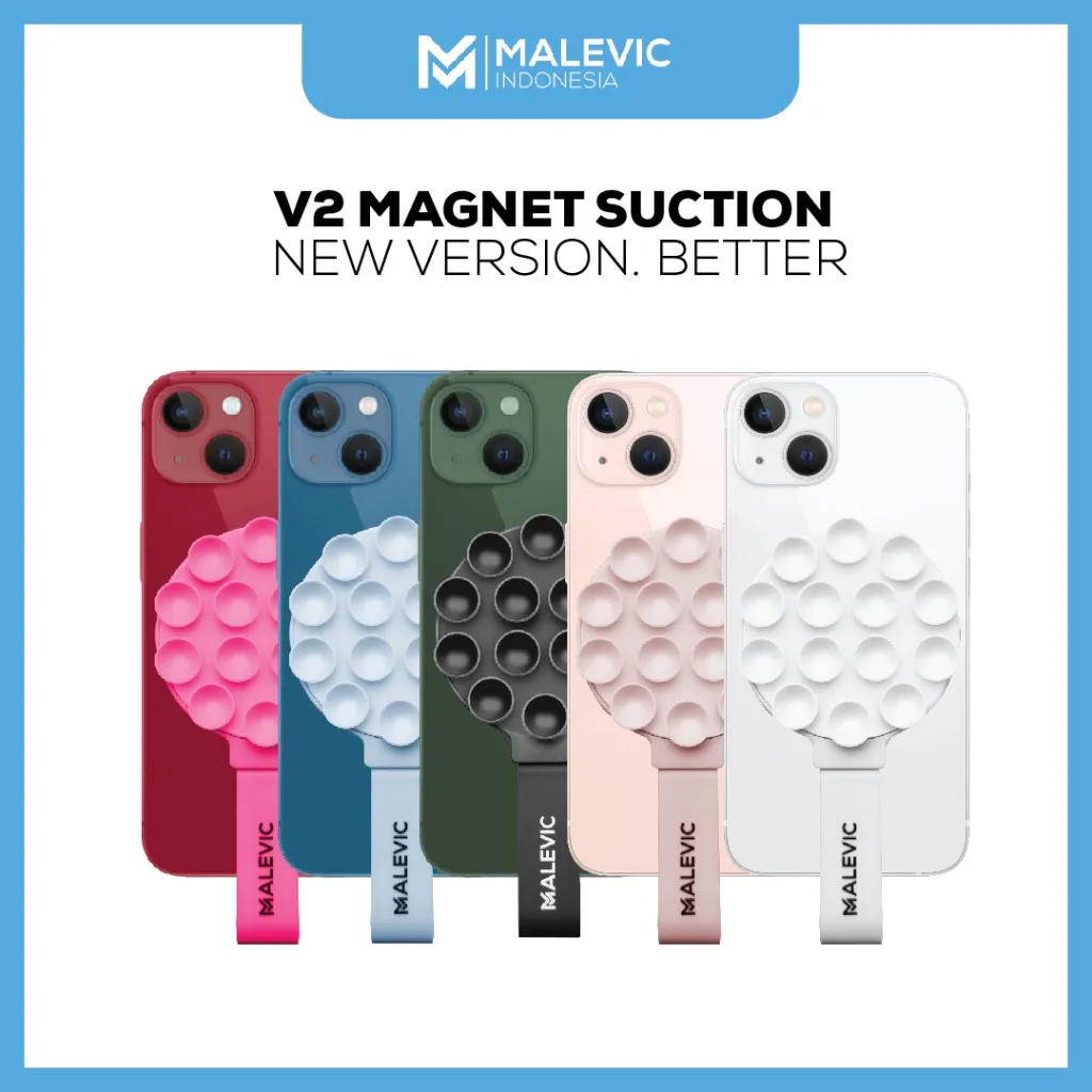 [COD] Magnet Suction Phone Ring Holder Magnetic Suction / Alat Selfie / Aksesoris Kamera / Aksesoris / Aksesoris HP/ Alat Konten