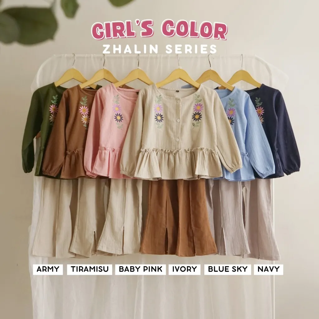 READY STOK TOBELI ZHALIN FAMILY SERIES SETELAN BAJU ANAK PEREMPUAN / ATASAN BAJU ANAK LAKI LAKI