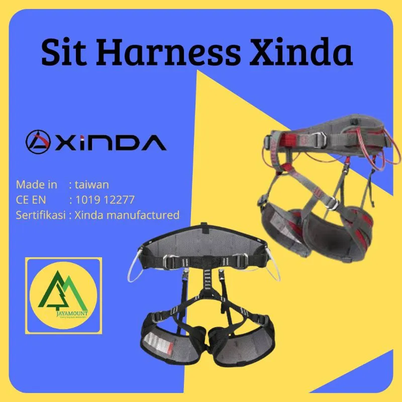 Sit Harnes  Xinda  | Sport Climbing | Rescue | Safety | Seat Harness Panjat Tebing merek Xinda | Seat Harness Panjat Tebing  | Seat harness xinda