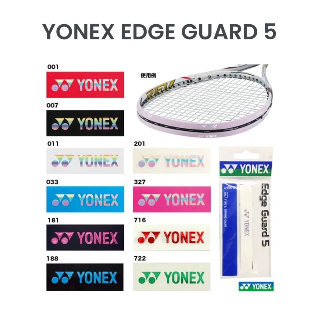 Yonex Edge Guard 5 Pelindung Raket Tenis