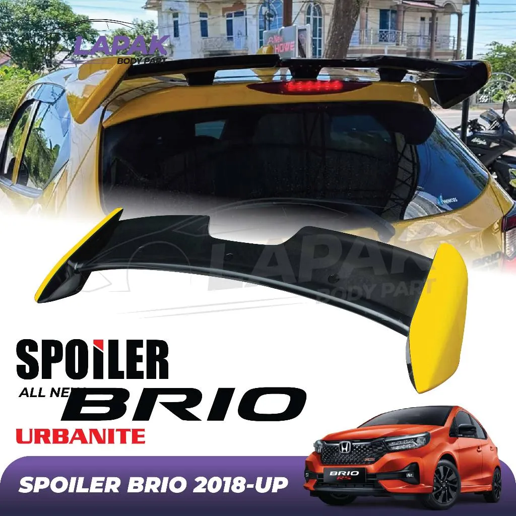 Spoiler Urbanite All New Brio 2018-2025 Rear Spoiler Original