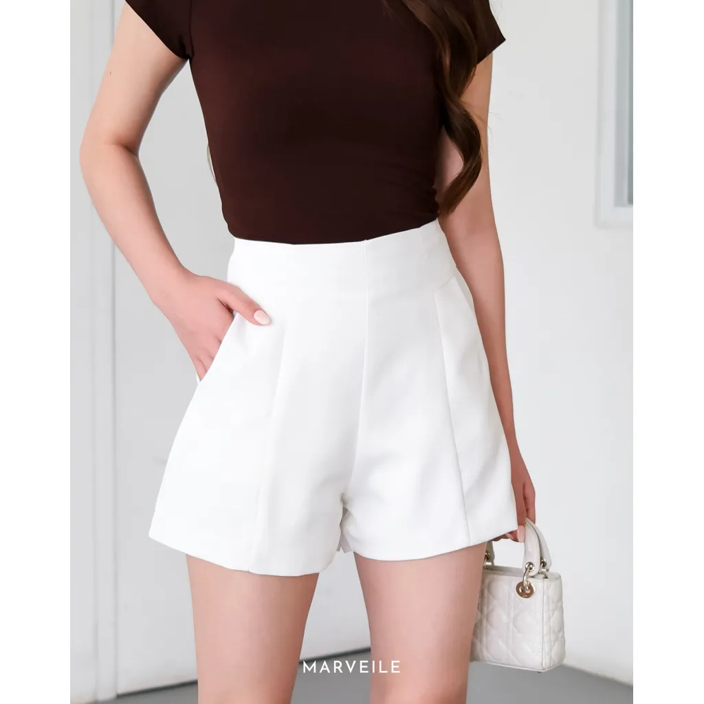 [ Marveile ] Youra Short Pants / Celana Pendek Wanita