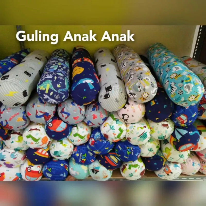 Guling Junior Motif Karakter Untuk Anak Usia Balita - 8 Tahun