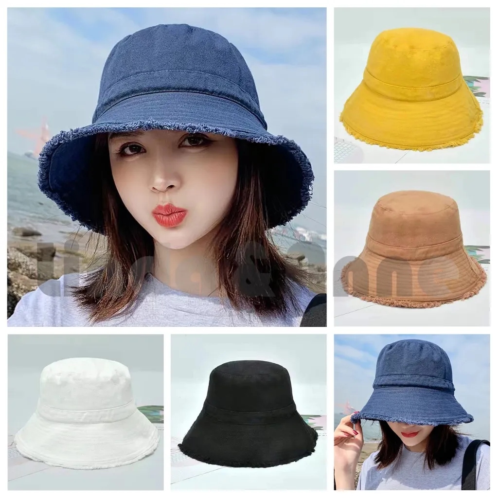 Bucket Hat Model Rawis / Topi Bucket Rawis Unisex -Bucket Hat Ripped Rawis Rumbai Aneka Warna