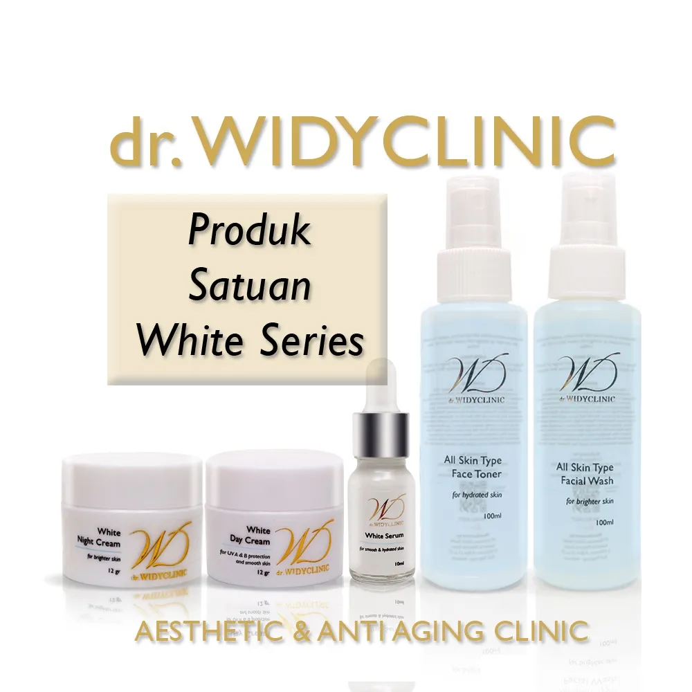 Skincare Whitening dr Widy Clinic | Produk Satuan Krim Serum Sabun Toner Glowing Wajah BPOM Dokter