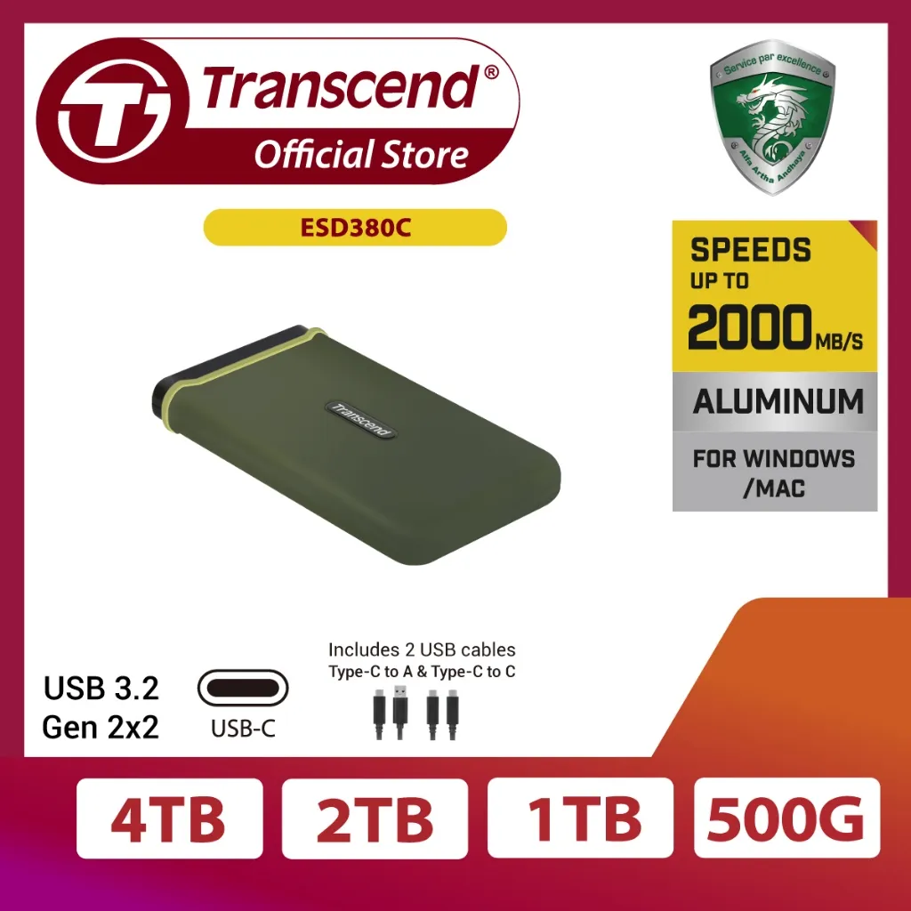 Transcend External SSD ESD380C