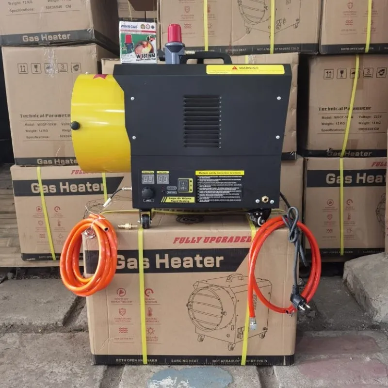 heater series gas heater elpiji 50 kw pemanas peternakan kandang ayam