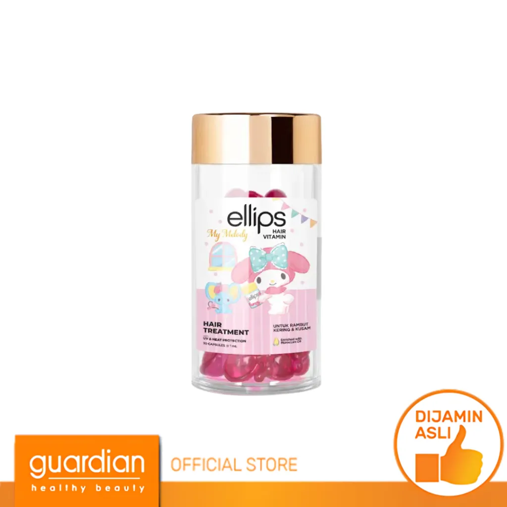 Ellips Hair Vitamin - Hair Treatment My Melody Jar 30 capsules