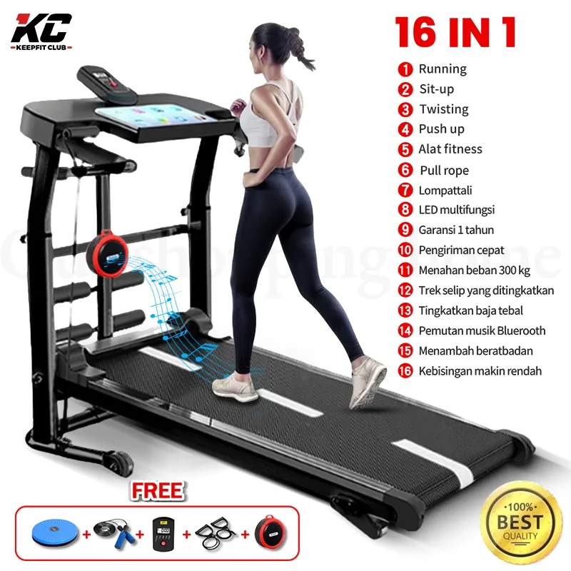 Manual Treadmill Super Murah Kokoh Kuat Multifunction\treadmill gym olahraga SURPABAYA