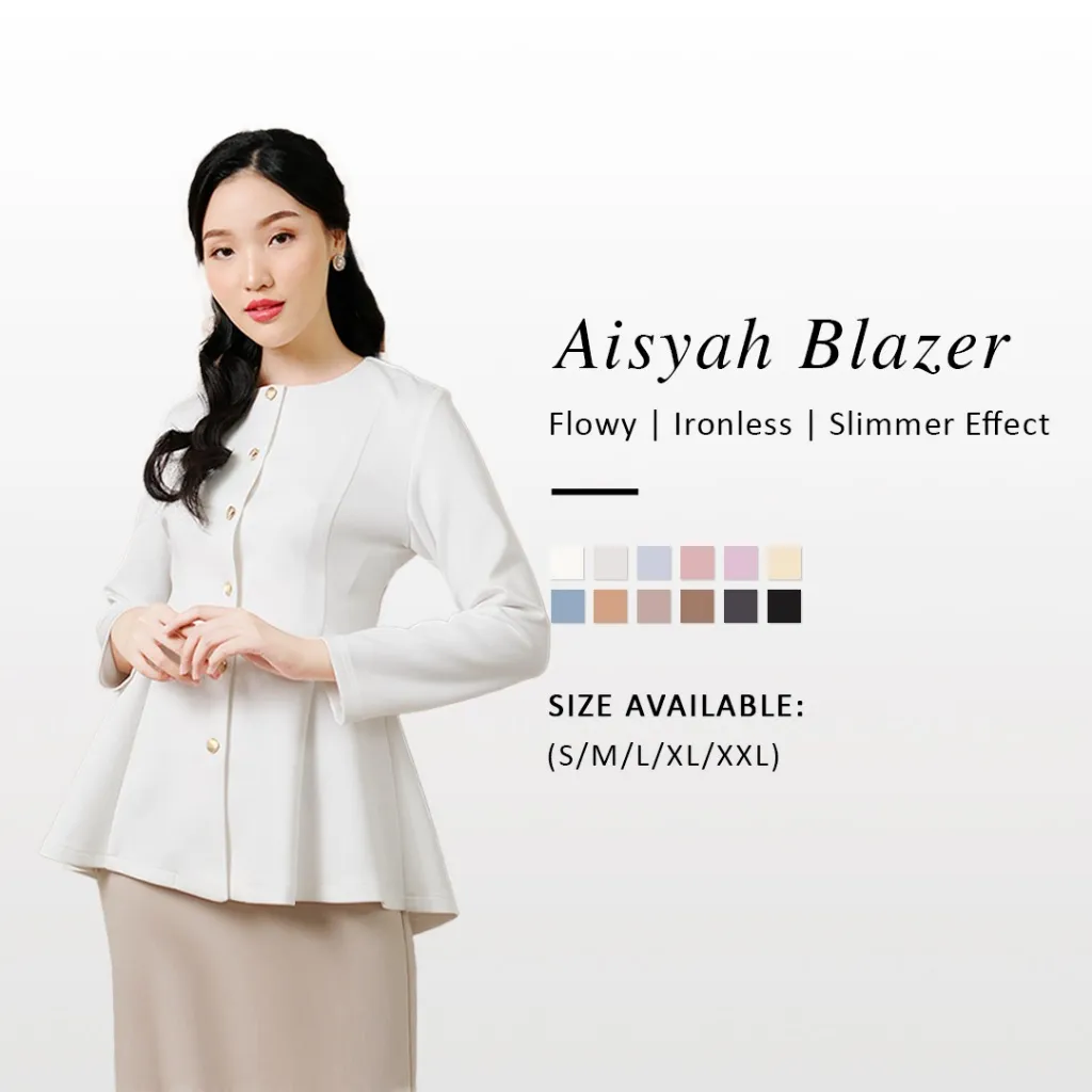 Femme Outfit - Aisyah Blazer (Blazer Wanita)
