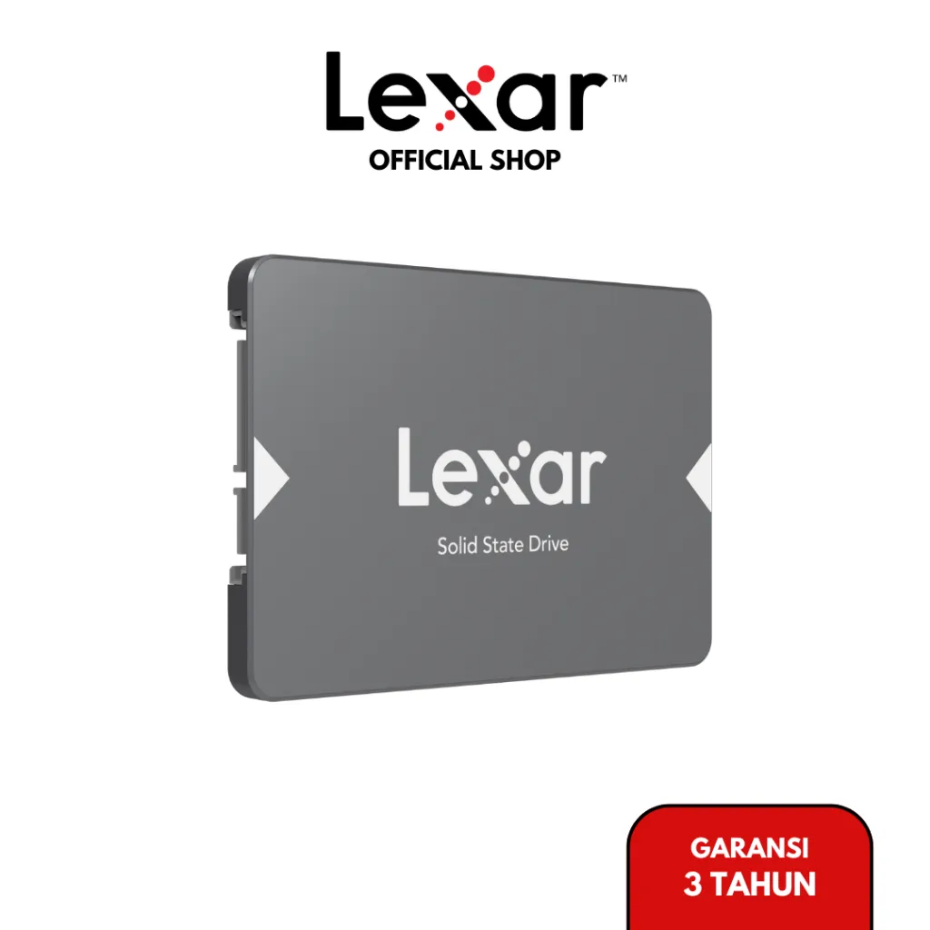 Lexar SSD 2.5" NS100  Sata III Up to 520MB/s - 128GB / 256GB / 512GB / 1TB
