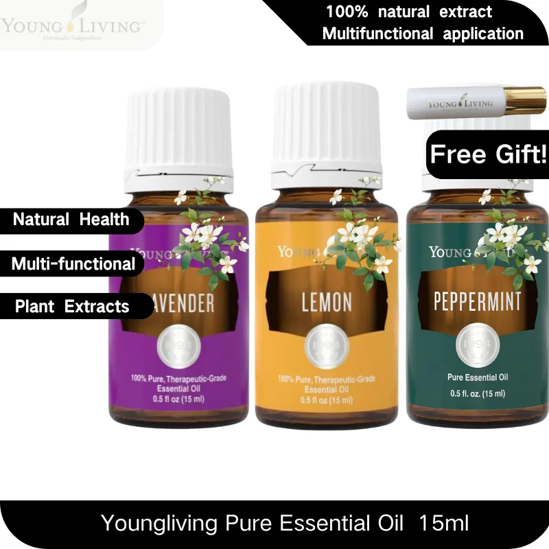 Pure essential oil Lavender/Lemon/Peppermint/Eucalyptus/Thieves/R.C/Frankincense/Purification/DlGlZE/Lemongrass 15ml (Ready Stock)