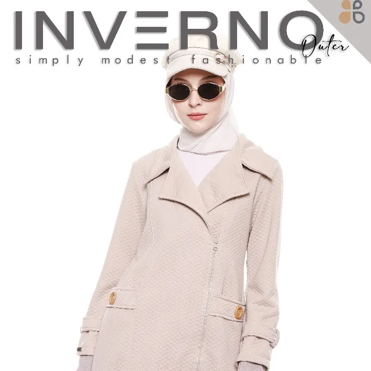 (100% Ori) Nubua Inverno Outer Muslimah Premium – long Coat untuk Umroh & Haji Musim Dingin