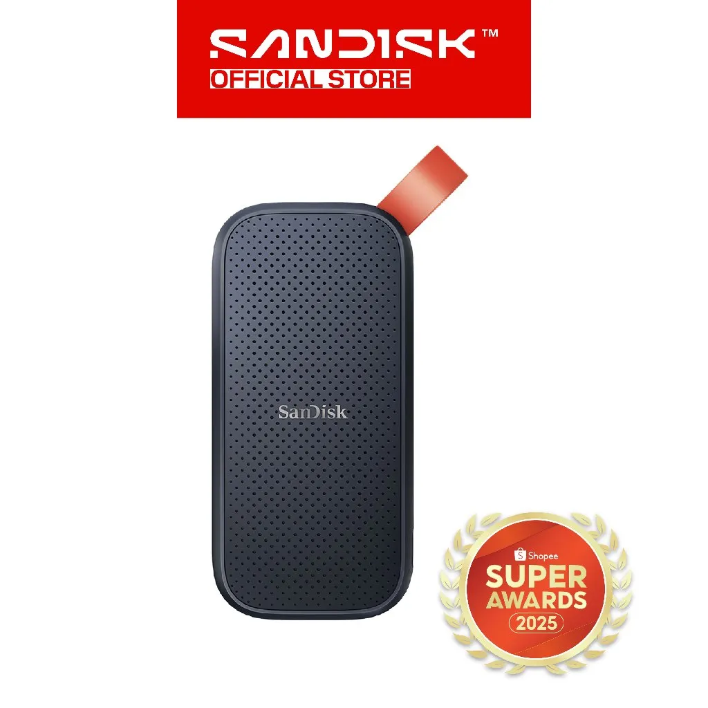 SSD External 1TB SanDisk up to 800Mbps (E30) - Garansi Resmi 3 Tahun