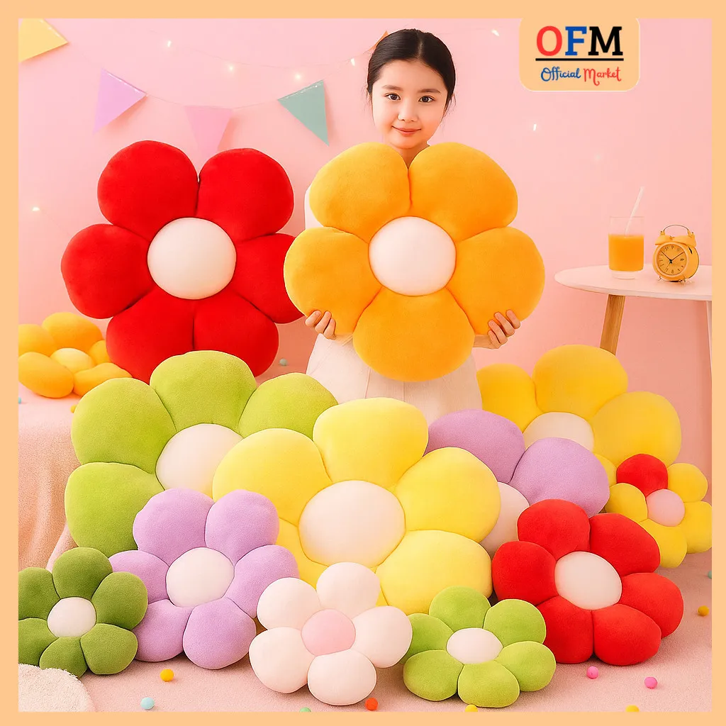 Bantal Bunga Mainan Tanaman Boneka / Bantal Sofa / Bantal Duduk / Bantal Alas Duduk / Hadiah Lucu