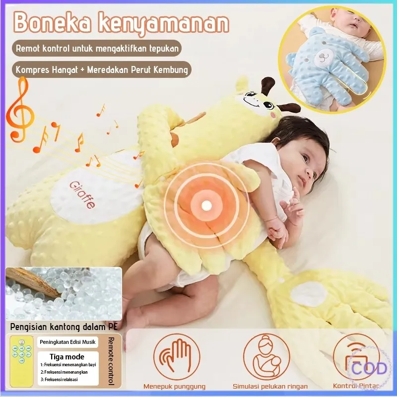 [COD]Boneka Penenang Bayi Boneka Peluk Tidur Bayi Genggaman anti-kaget untuk bayi saat tidur - Bantu Redakan Rewel Tidur Tenang