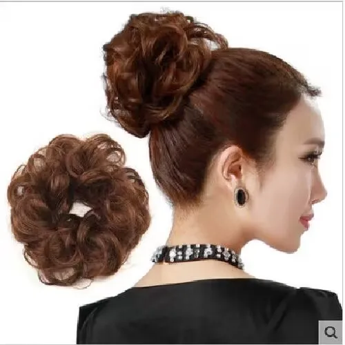 IKAT RAMBUT HAIR BUN CURLY HAIRCLIP / IKATTAN RAMBUT WIG / RAMBUT PASLU / IKAT RAMBUT CEPOL