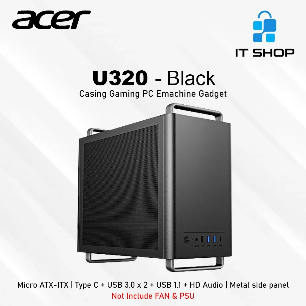 Acer Casing PC Gaming U320 - Black