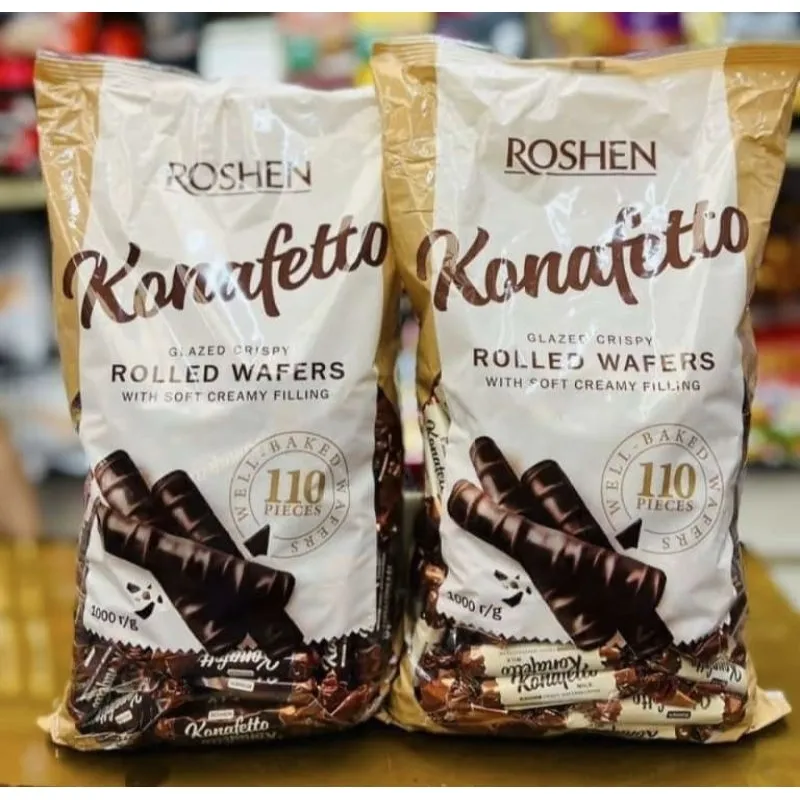 TERMURAH!! Coklat Arab Roshen Konafetto ORI Saudi