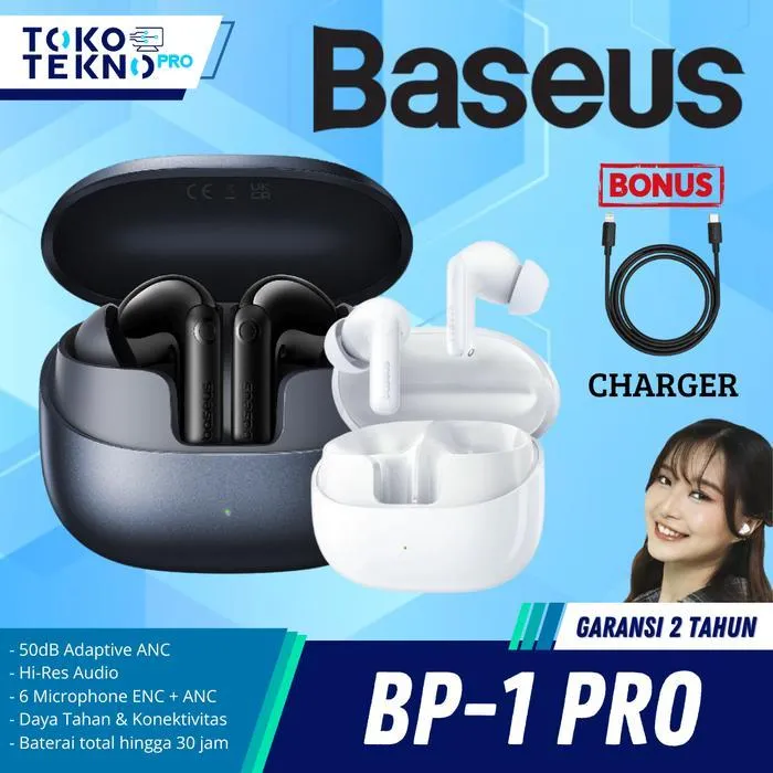 Baseus BP1 / BP-1 Pro TWS ANC Hi-Res True Wireless Earbud Earphone Bluetooth