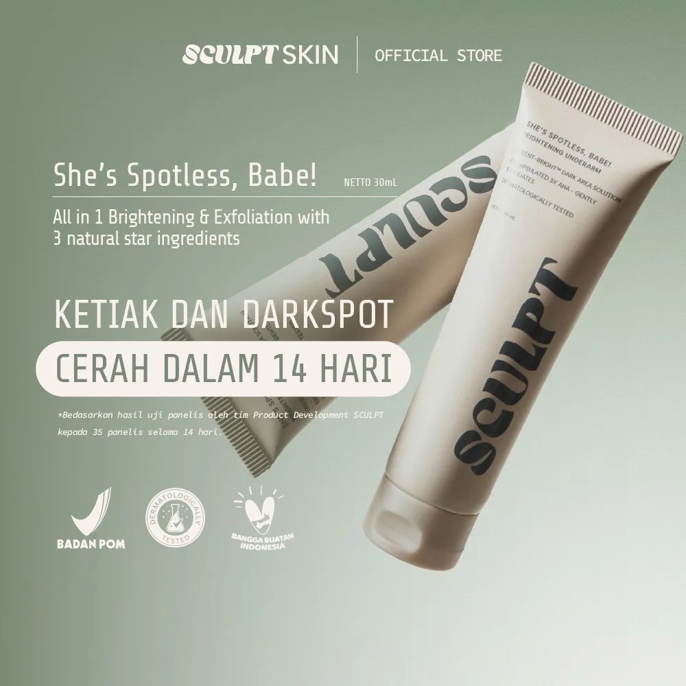 SCULPT SKIN - She's Spotless, Babe! Darkspot Remover and Underarm Brightening Cream