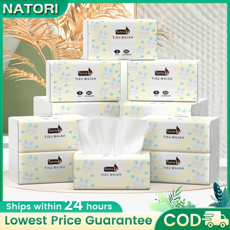 Glisee[30/20/12 pack]Tisu Wajah Facial Tissue Paper Glisse Superb Soft Facial Tissue Murah Paper