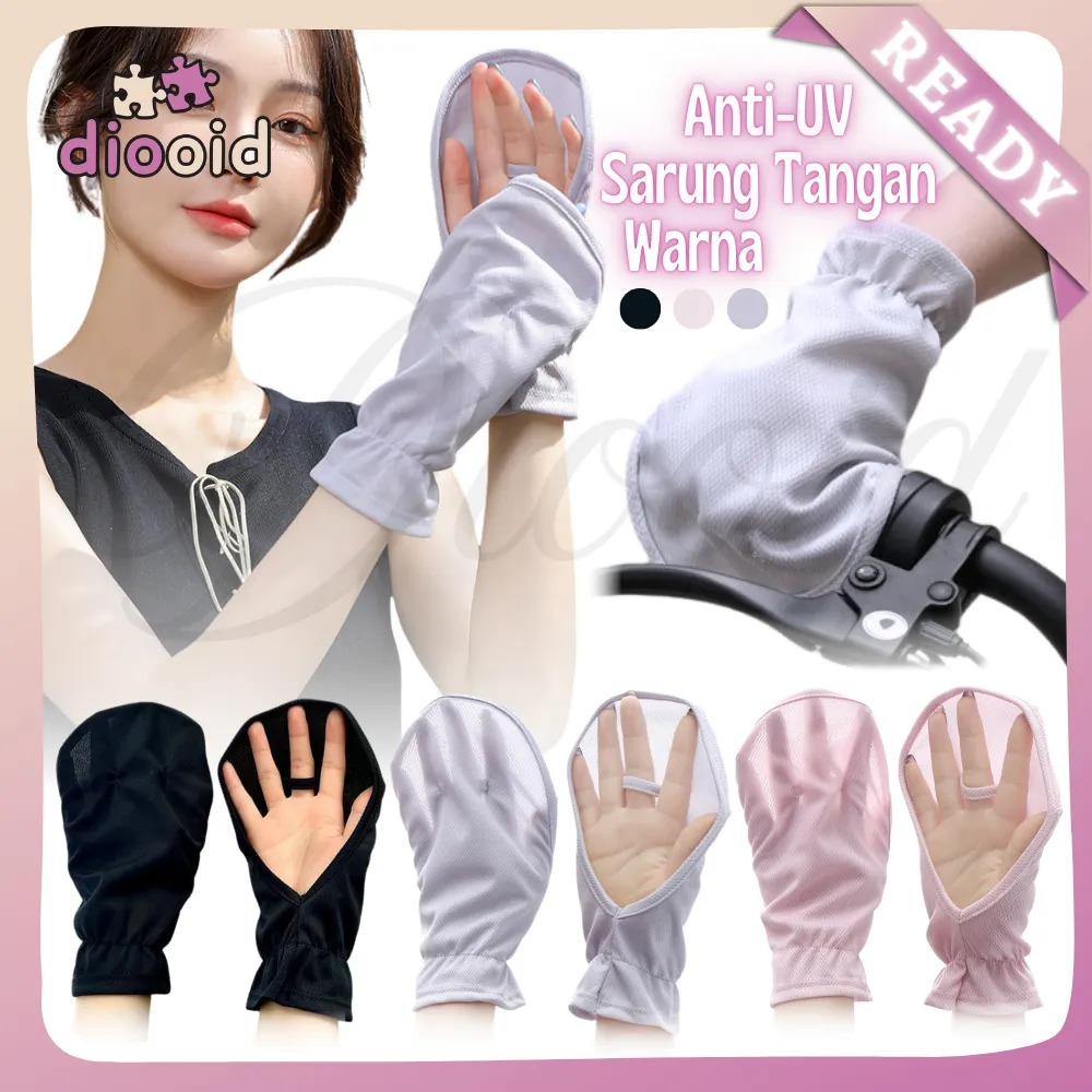 [Ready]Sarung Tangan Manset Lengan Mobil Motor Anti Panas Anti UV Matahari[Sepasang]