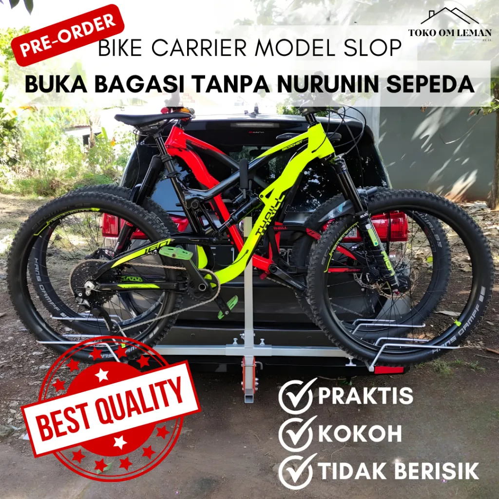 Bike Carrier Mobil / Gantungan Sepeda di Mobil / Rak Sepeda Mobil / Bike Carrier