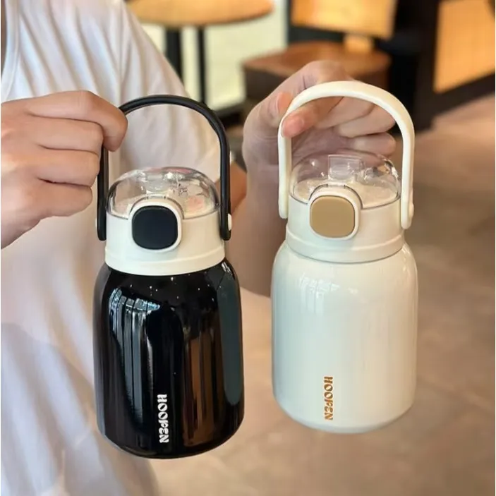 Bb&B-261  Botol minum termos 500ML anak stainless steel 316 dengan sedotan