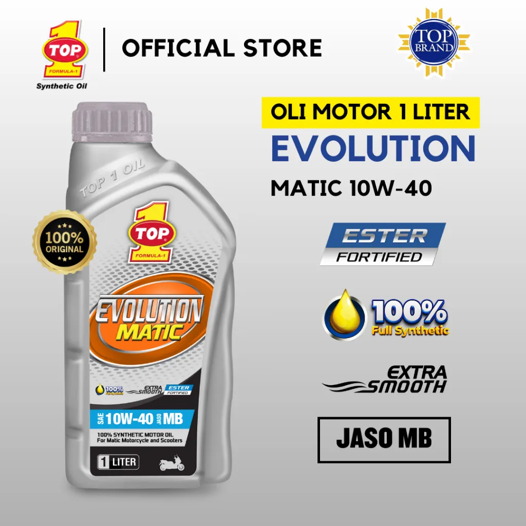 Oli Motor Matik EVOLUTION MATIC 10W-40 1L - Vario - Nmax - Nex
