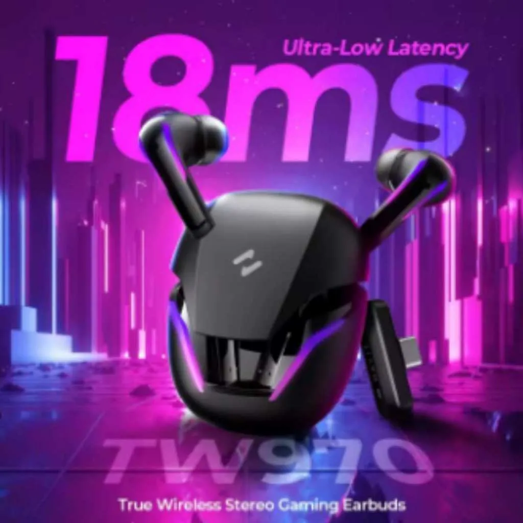 SINTECHSTORE | earphone bluetooth | tws gaming | HAVIT TW970 Type-C RGB earbuds 5.3 6H Playtime