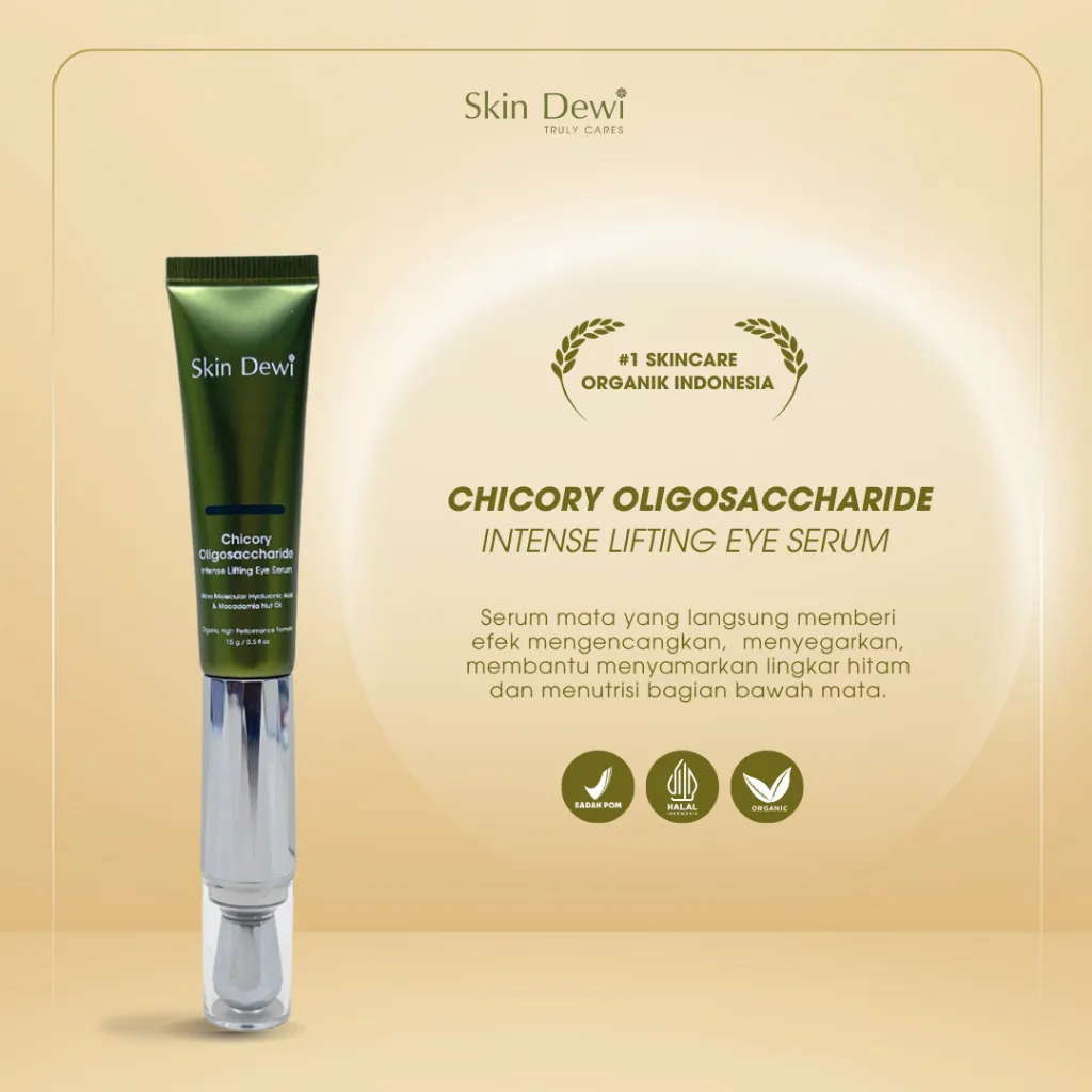 Eye serum | Eye cream mata panda | Skin Dewi Chicory Oligosaccharide
