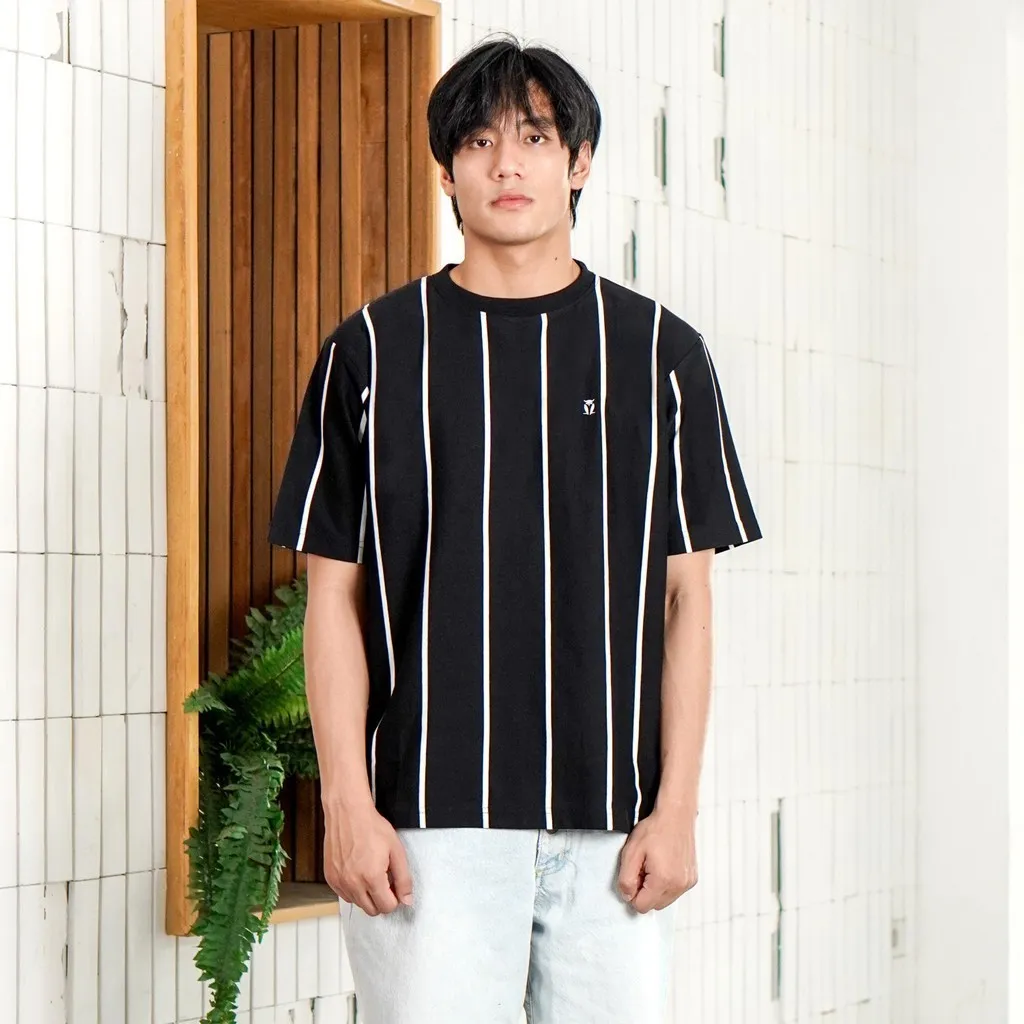MATSUDA Omitama Kaos Oversize Stripe